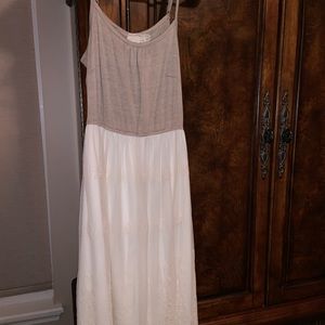 A’reve dress Tan top/cream bottom